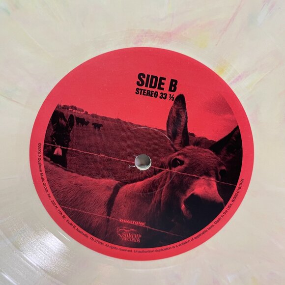 Shovels and Rope O' Be Joyful 2012 Cream Confetti LP Vinyl Record Dualtone - Picture 9 of 9